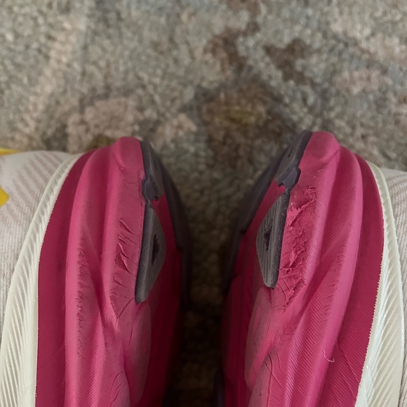 Women's Sneakers - Cream and Pink - Picture 6 of 9